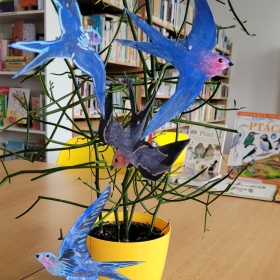 Říjen ve školní knihovně  Fotka 8