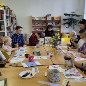 Říjen ve školní knihovně  Fotka 4