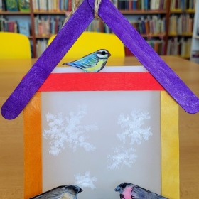 Únorová dílnička v knihovně Fotka 20