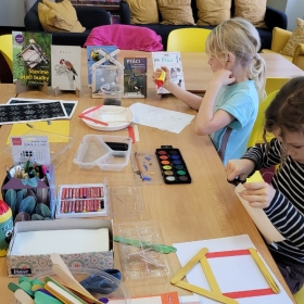 Únorová dílnička v knihovně Fotka 5