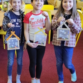 Únorová dílnička v knihovně Fotka 14