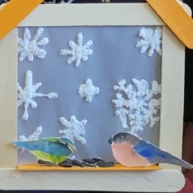 Únorová dílnička v knihovně Fotka 19