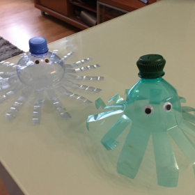 Ekočiny - Chobotnice z PET lahví (3.C) Fotka 18