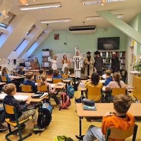 Mikuláš ve škole 5. 12. 2025 Fotka 8