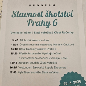 Nejlepší učitel - ocenění Prahy 6 Fotka 10