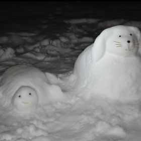 Nejoriginálnější sněhulák - Kateřina Tocháčková (7.C) Fotka 23