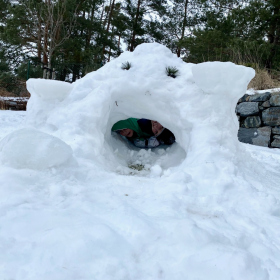 Nejoriginálnější sněhulák - Jonáš Ritter (4.B) a Lukáš Ritter (1.B) Fotka 25