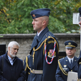 Pietní akt u hrobu gen. Janouška Fotka 8