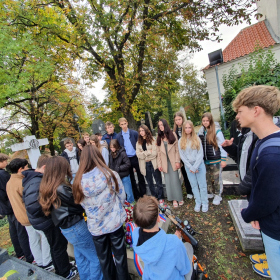 Pietní akt u hrobu gen. Janouška Fotka 9