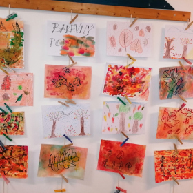 Podzimní tvoření ve školní družině