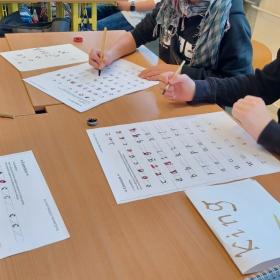 Prosincové dění  - 7. ročník - Písařská dílna Fotka 26