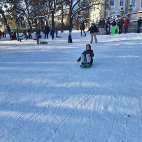 Prosincové dění  - 8.B - Bobování Fotka 32